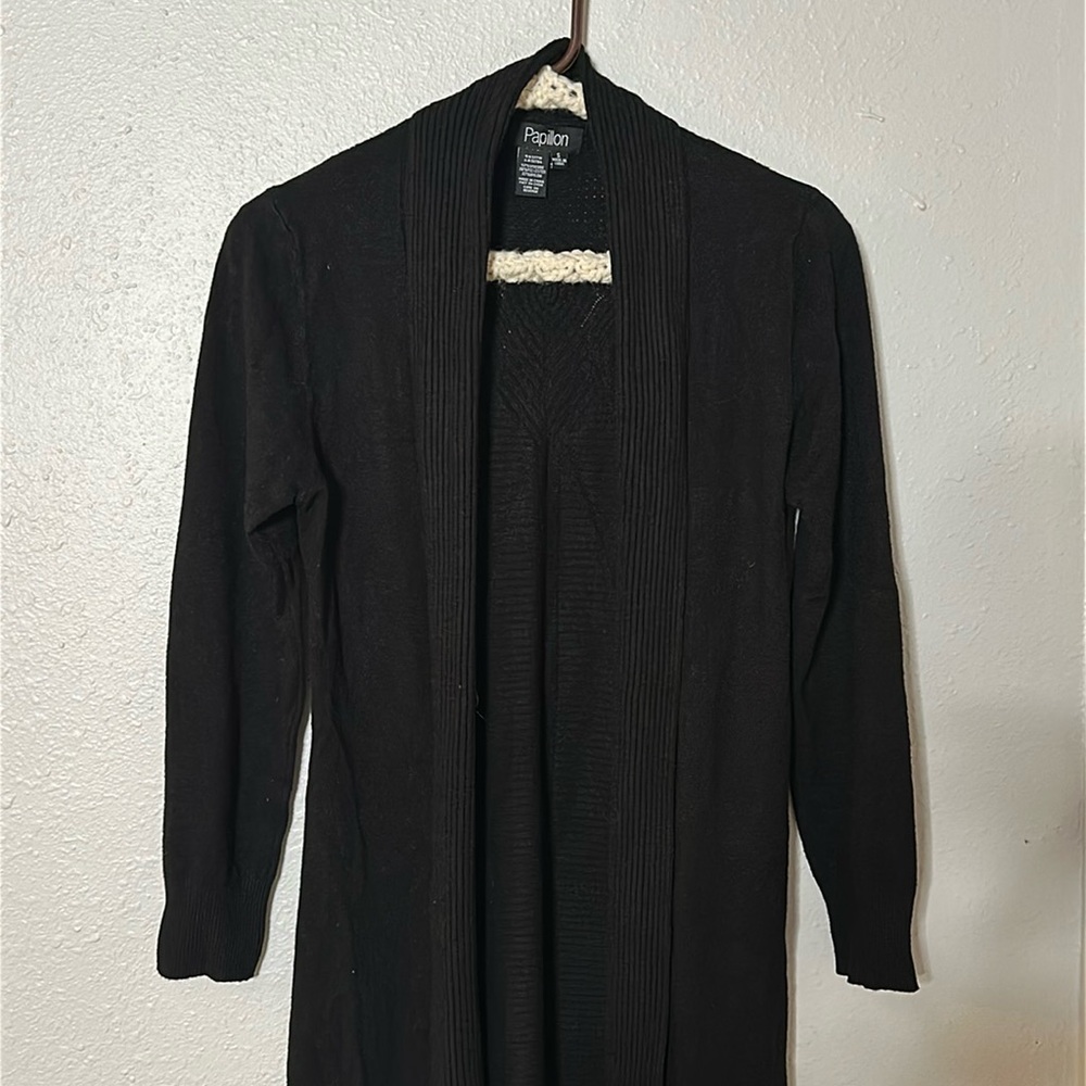 Papillon draped cardigan